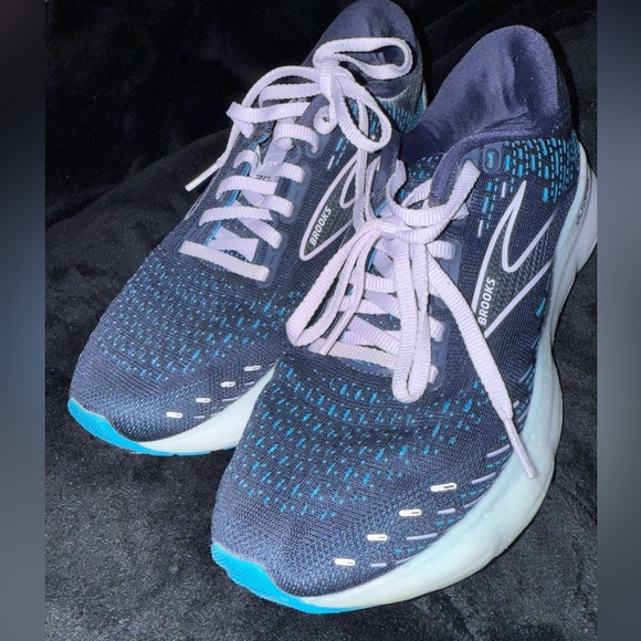 Brooks Women’s - Navy and Teal Glycerin GTS 20 - Picture 1 of 12